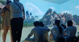 阿哩樂懸空玻璃劇場,星光觸手可及